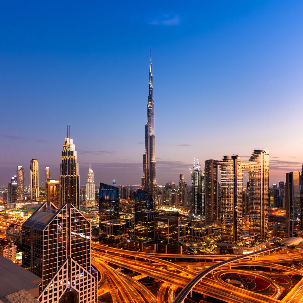 burj khalifa at dusk dubai uae 2026 01 05 05 02 59 utc