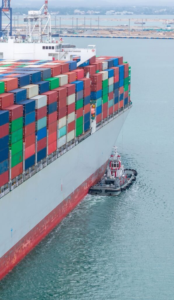portrait view cargo container ship 2026 01 07 02 12 50 utc